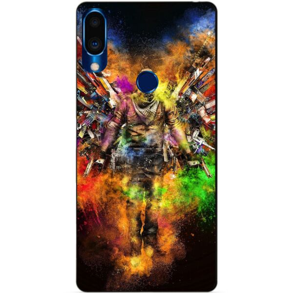 

Силиконовый чехол Candy для Meizu Note 9 с рисунком Воин