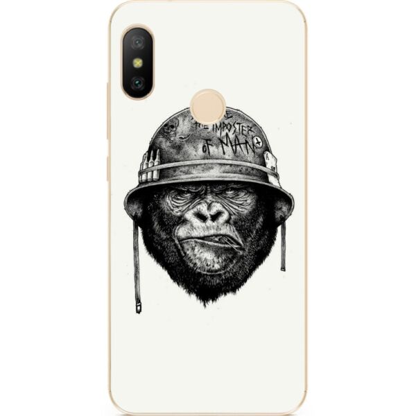 

Бампер силиконовый чехол Candy для Xiaomi Mi A2 с рисунком Monkey