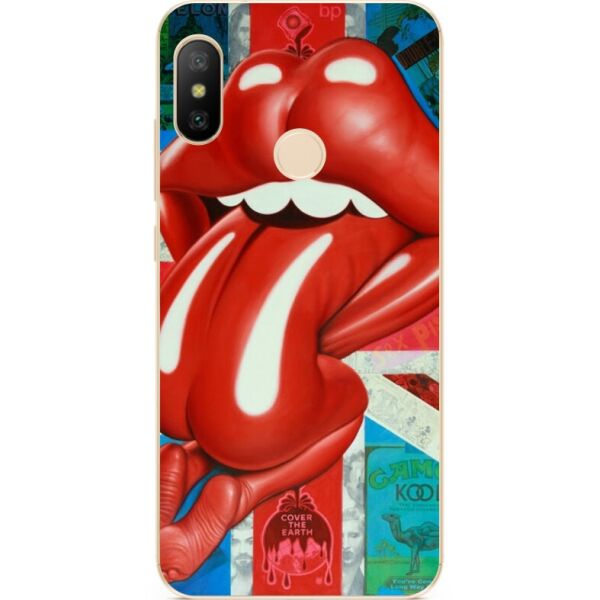 

Бампер силиконовый чехол Candy для Xiaomi Mi A2 с рисунком Англия