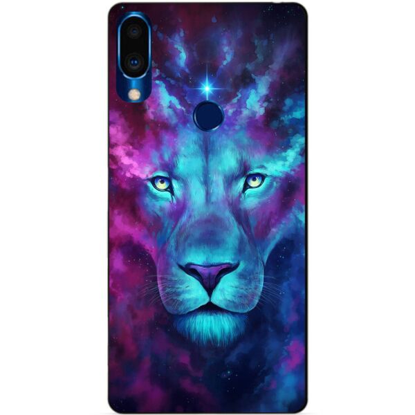

Силиконовый чехол Candy для Meizu Note 9 с рисунком Космический лев