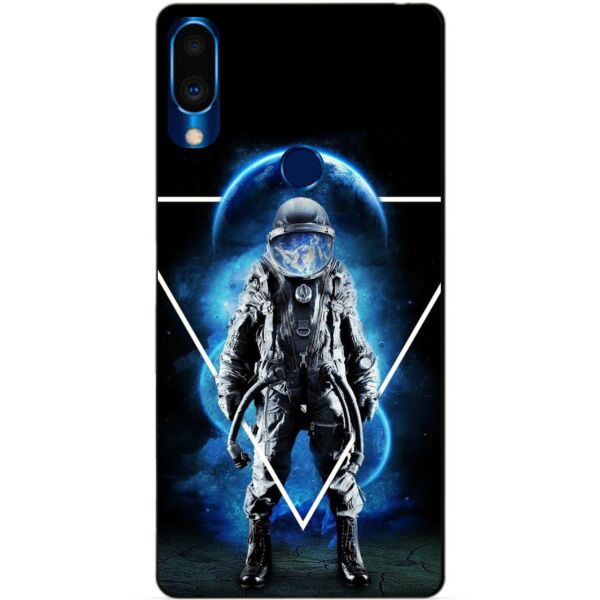

Силиконовый чехол Candy для Meizu Note 9 с рисунком Космонавт