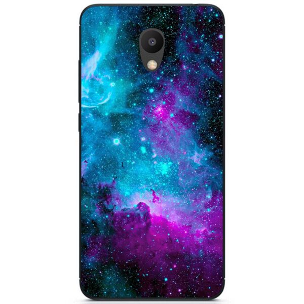

Бампер силиконовый чехол Candy для Meizu M5 с рисунком Галактика