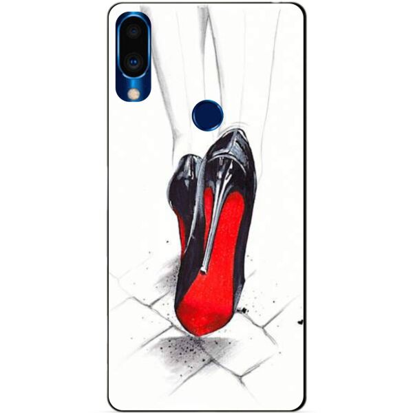 

Силиконовый чехол Candy для Meizu Note 9 с рисунком Лабутены