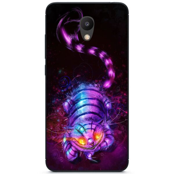 

Силиконовый бампер чехол Candy для Meizu M6 с рисунком Чеширский кот