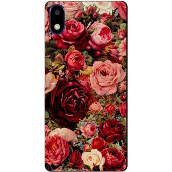 

Силиконовый чехол бампер Candy для ZTE A3 2020 с рисунком Красные розы