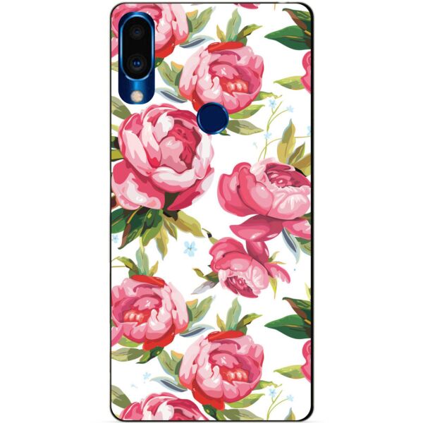 

Силиконовый чехол Candy для Meizu Note 9 с рисунком Пионы