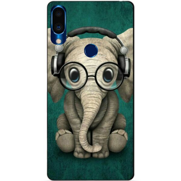 

Силиконовый чехол Candy для Meizu Note 9 с рисунком Слоник