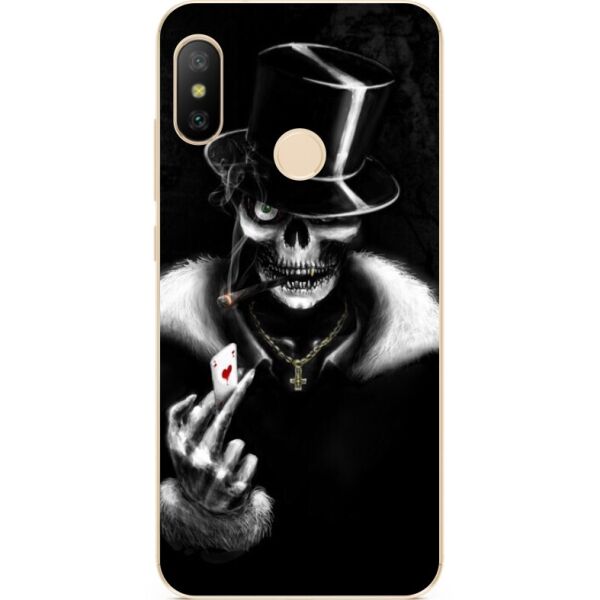 

Бампер силиконовый чехол Candy для Xiaomi Mi A2 с рисунком Туз