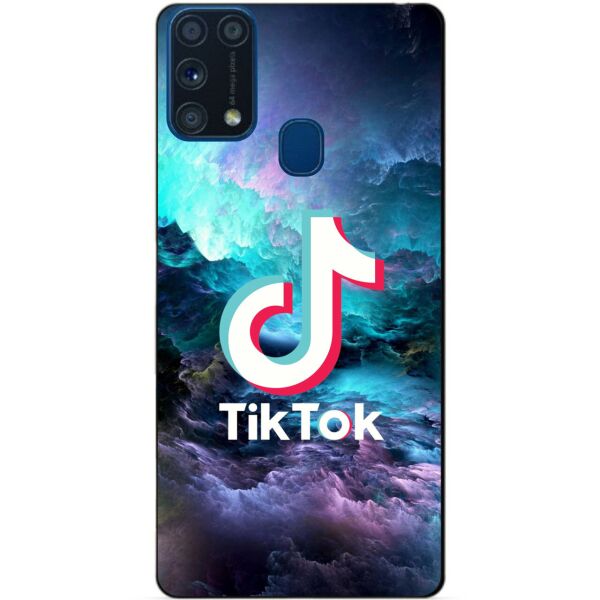 

Силиконовый бампер чехол Candy для Samsung M31 Galaxy M315f с рисунком Tik Tok