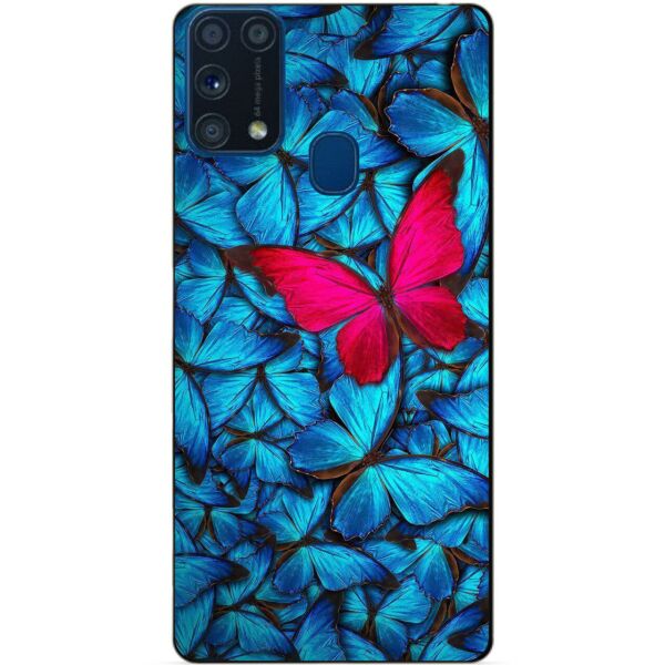 

Силиконовый бампер чехол Candy для Samsung M31 Galaxy M315f с рисунком Бабочки