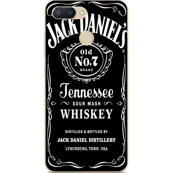 

Бампер силиконовый чехол Candy для Xiaomi Redmi 6 с принтом Jack Daniel's
