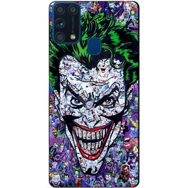 

Силиконовый бампер чехол Candy для Samsung M31 Galaxy M315f с рисунком Джокер