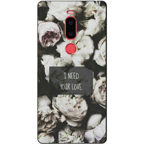 

Бампер силиконовый чехол Candy для Meizu M8 Love