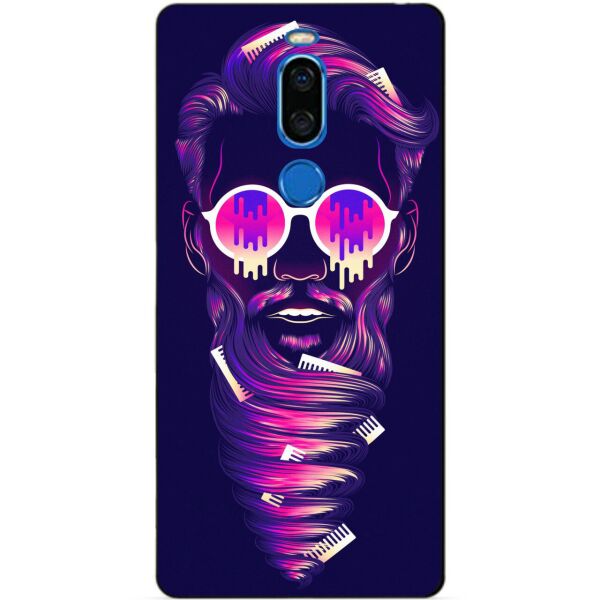 

Силиконовый чехол Candy для Meizu X8 с рисунком Бородач