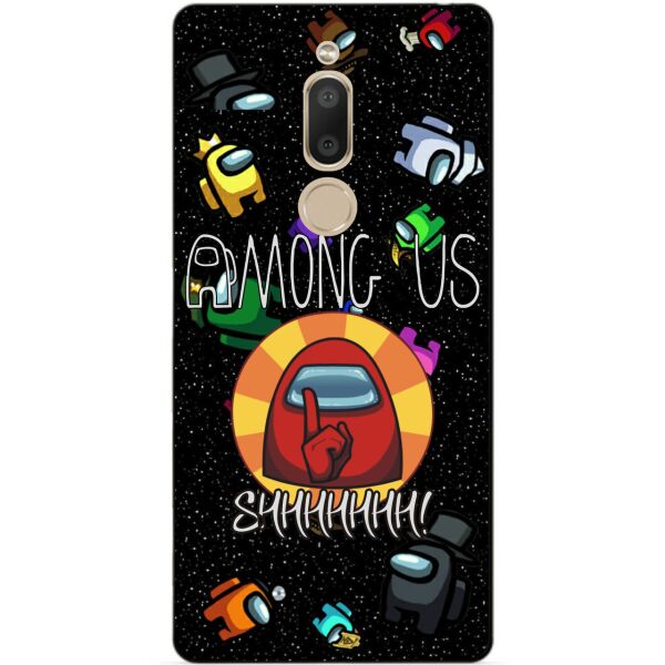 

Силиконовый бампер чехол Candy для Meizu M6t с рисунком Among Us