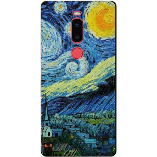 

Бампер силиконовый чехол Candy для Meizu M8 Лунная ночь