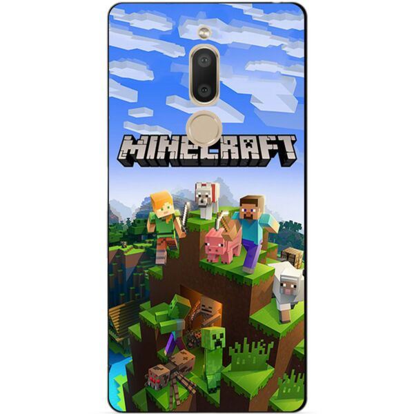 

Силиконовый бампер чехол Candy для Meizu M6t с рисунком Minecraft