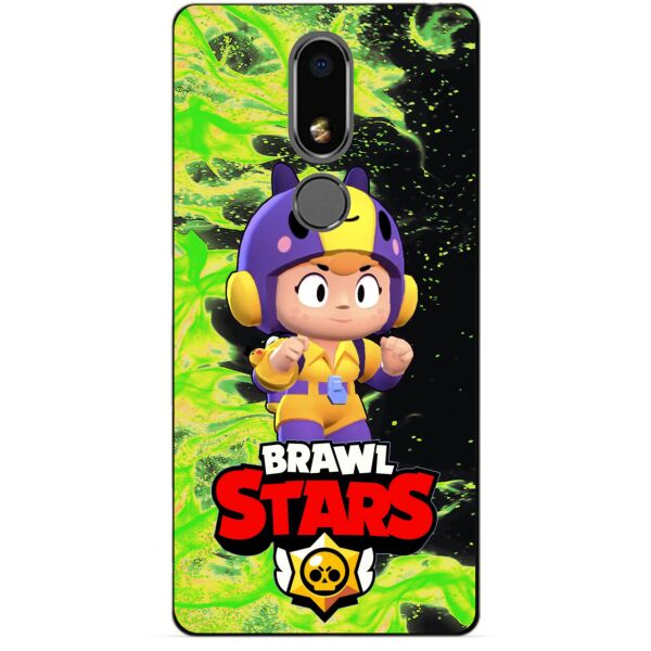 

Силиконовый бампер чехол Candy для Meizu M8 Lite с Героем Brawl Stars Беа