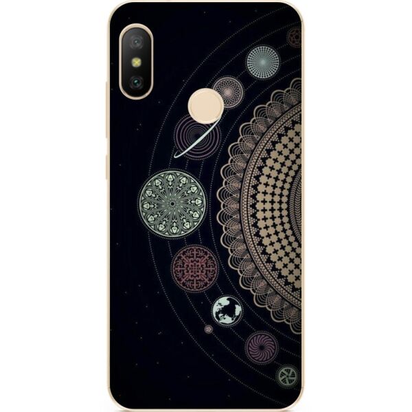 

Бампер силиконовый чехол Candy для Xiaomi Redmi Note 5 с рисунком Мандала