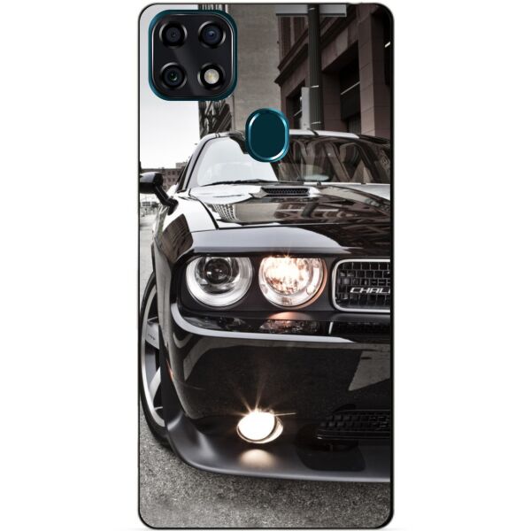 

Силиконовый чехол бампер Candy для ZTE Blade 20 Smart с рисунком Dodge