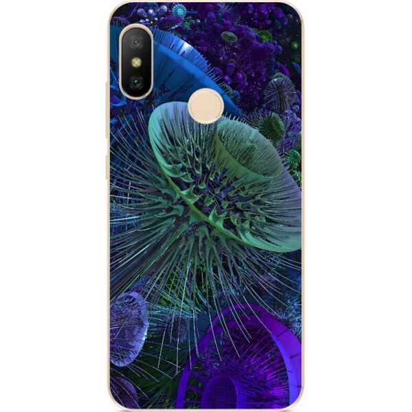 

Бампер силиконовый чехол Candy для Xiaomi Redmi Note 5 с рисунком Растение