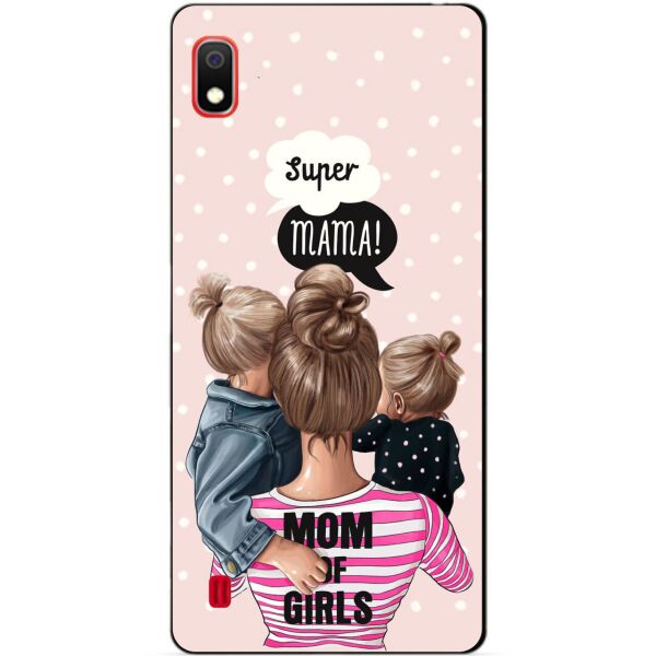 

Силиконовый чехол Candy для Samsung A10 2019 Galaxy A105f с рисунком Mom of girls