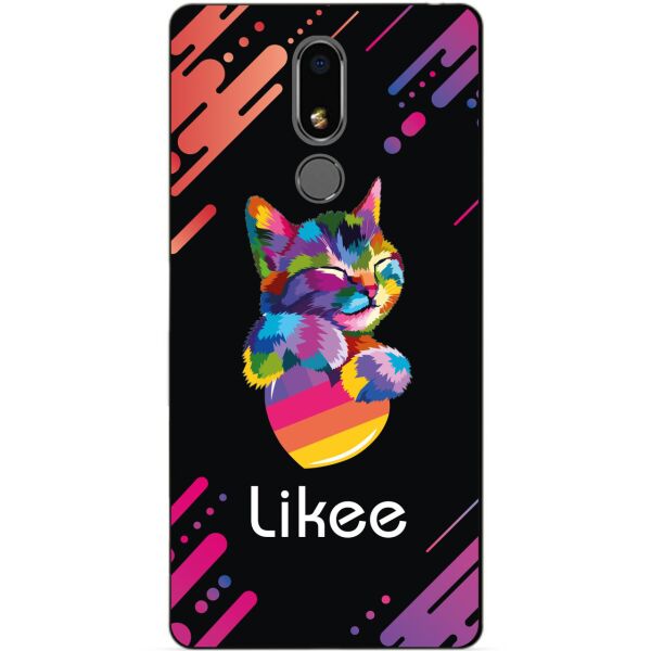 

Силиконовый бампер чехол Candy для Meizu M8 Lite с рисунком Likee