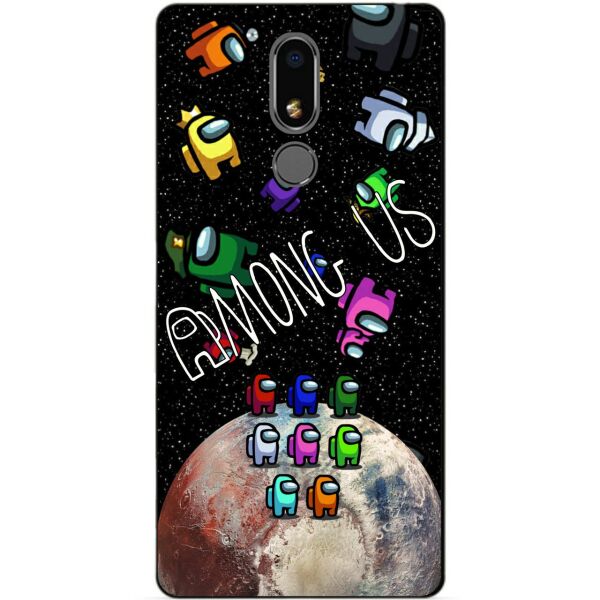 

Силиконовый бампер чехол Candy для Meizu M8 Lite с рисунком Амонг Ас