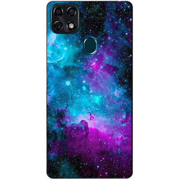 

Силиконовый чехол бампер Candy для ZTE Blade 20 Smart с рисунком Галактика