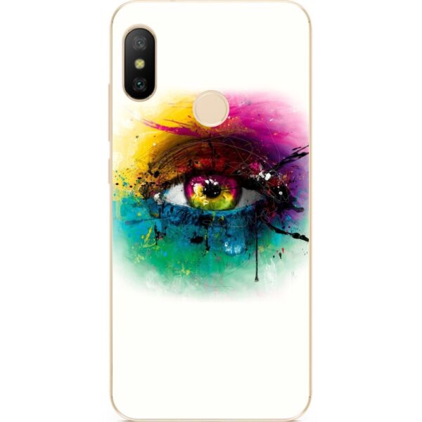 

Бампер силиконовый чехол Candy для Xiaomi Redmi S2 с рисунком Глаз