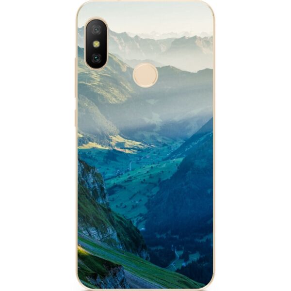 

Бампер силиконовый чехол Candy для Xiaomi Redmi S2 с рисунком Горы