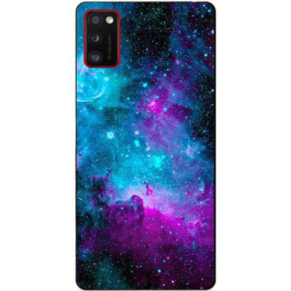 

Силиконовый бампер чехол для Samsung A41 Galaxy A415f с рисунком Галактика
