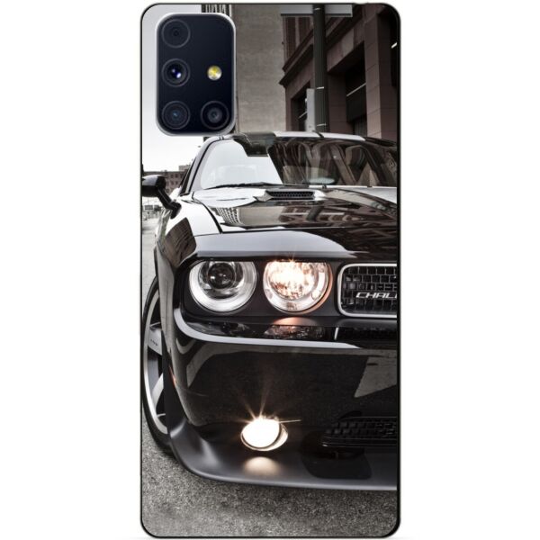 

Силиконовый бампер чехол Candy для Samsung M31s с рисунком Dodge
