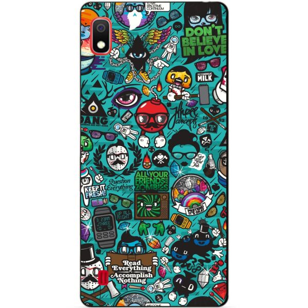 

Силиконовый чехол Candy для Samsung A10 2019 Galaxy A105f с рисунком Стикеры