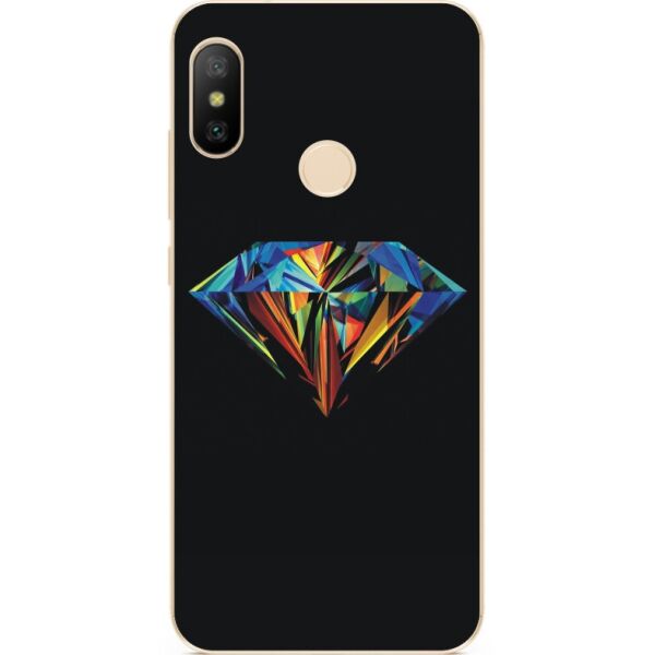 

Бампер силиконовый чехол Candy для Xiaomi Redmi S2 с рисунком Разноцветный Бриллиант
