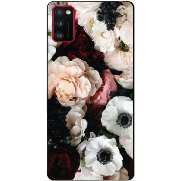 

Силиконовый бампер чехол для Samsung A41 Galaxy A415f с рисунком Маки