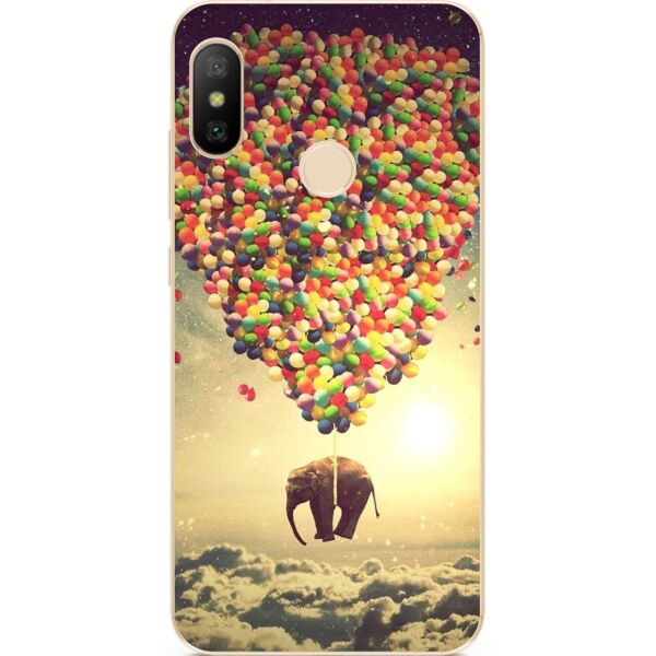 

Бампер силиконовый чехол Candy для Xiaomi Redmi S2 с рисунком Слон в облаках