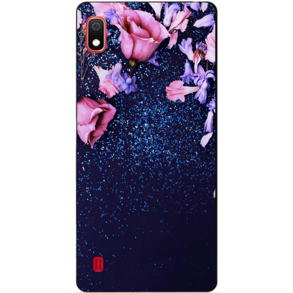 

Бампер силиконовый чехол Candy для Samsung A10 2019 Galaxy A105f с рисунком Розочки