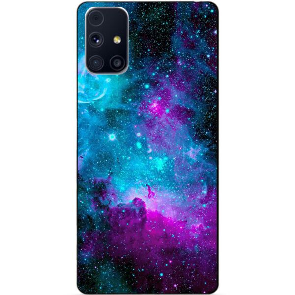 

Силиконовый бампер чехол Candy для Samsung M31s с рисунком Галактика