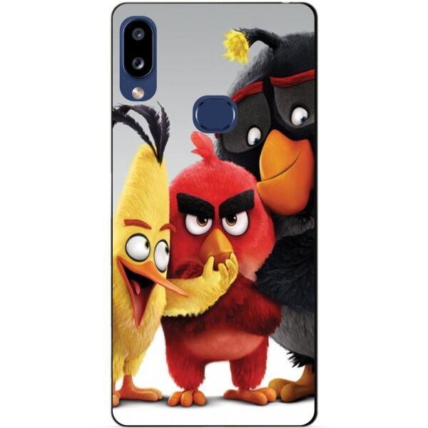 

Бампер силиконовый чехол Candy для Samsung A10s с рисунком Angry birds 2