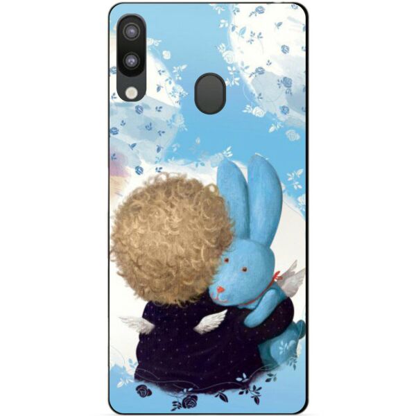 

Силиконовый чехол Candy для Samsung A10s 2019 Galaxy A107f с рисунком Любимый зайка