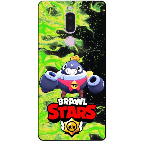 

Силиконовый бампер чехол Candy для Meizu Note 8 с Героем Brawl Stars Тик