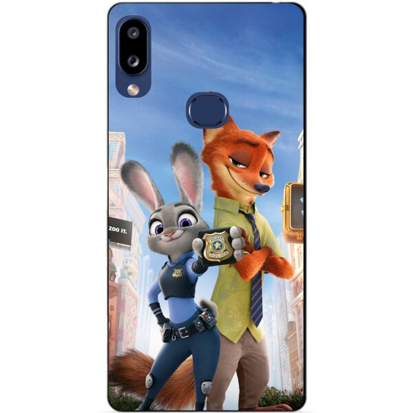 

Бампер силиконовый чехол Candy для Samsung A10s с рисунком Зверополис Джуди