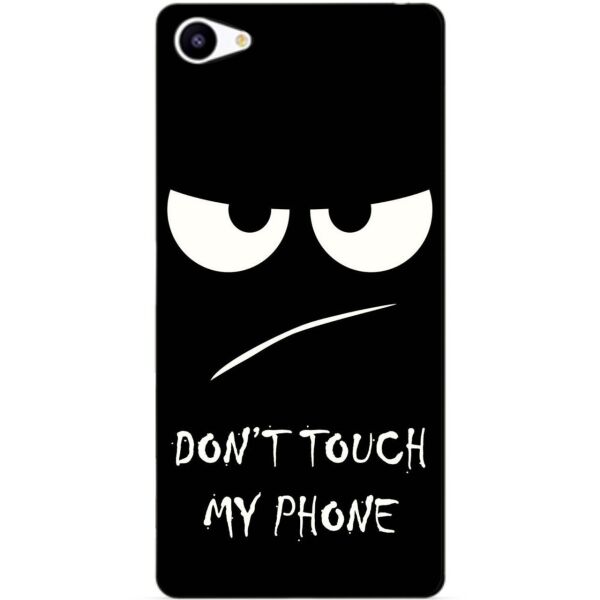 

Силиконовый бампер чехол Candy для Meizu U10 с рисунком Dont Touch