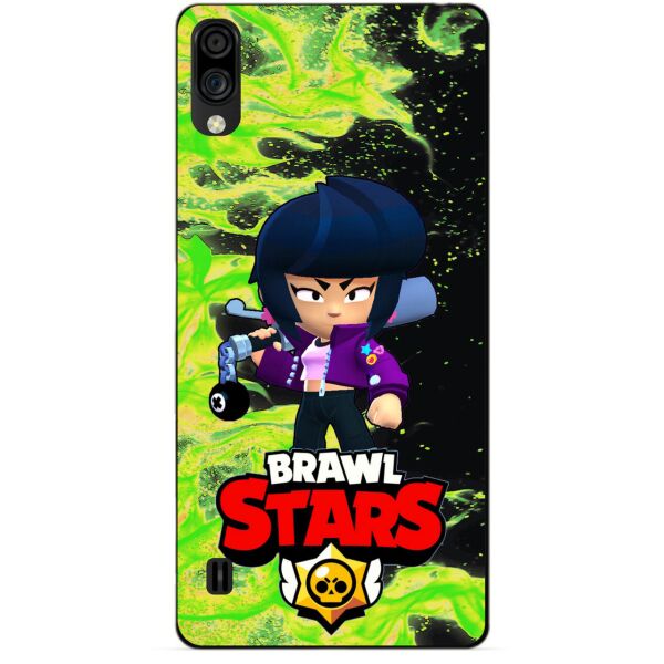 

Силиконовый чехол бампер Candy для ZTE Blade A5 2020 с Героем Brawl Stars Биби