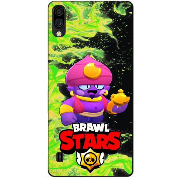 

Силиконовый чехол бампер Candy для ZTE Blade A5 2020 с Героем Brawl Stars Джин