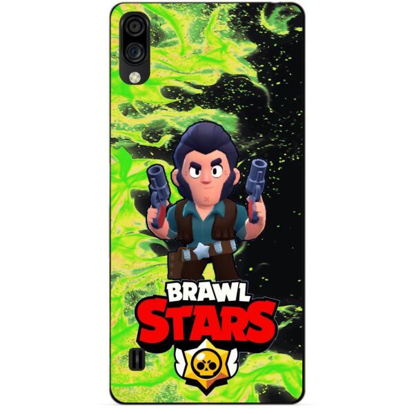 

Силиконовый чехол бампер Candy для ZTE Blade A5 2020 с Героем Brawl Stars Кольт