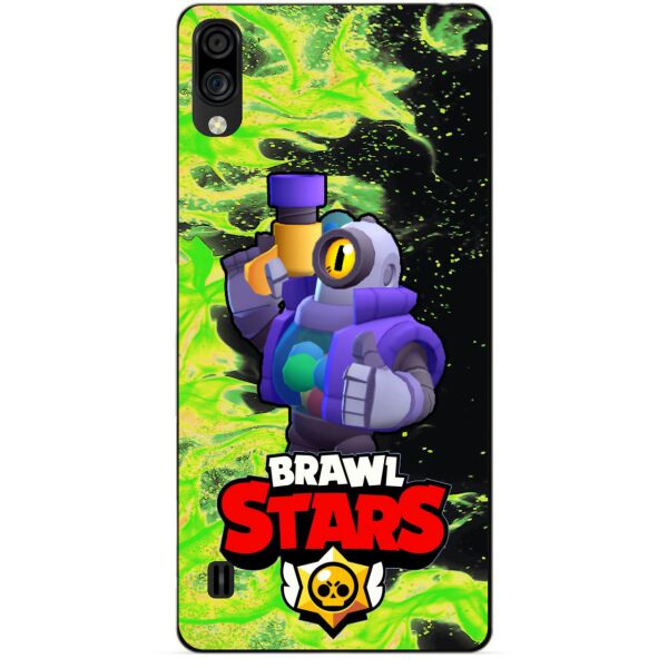 

Силиконовый чехол бампер Candy для ZTE Blade A5 2020 с Героем Brawl Stars Рико