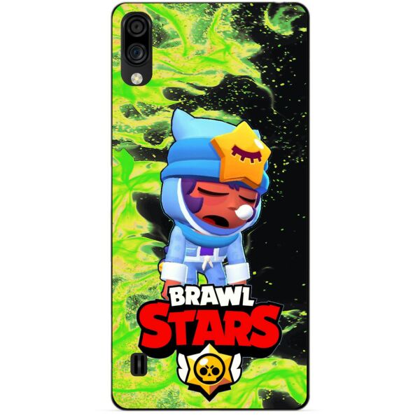 

Силиконовый чехол бампер Candy для ZTE Blade A5 2020 с Героем Brawl Stars Сонный Сэнди
