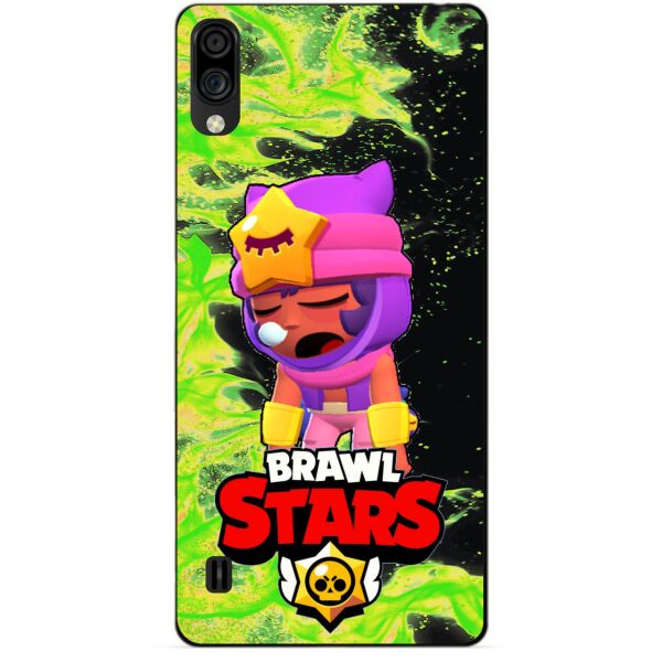 

Силиконовый чехол бампер Candy для ZTE Blade A5 2020 с Героем Brawl Stars Сэнди